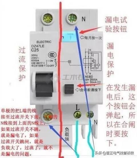 家用漏电开关跳闸的检修方式,只需简单的几步